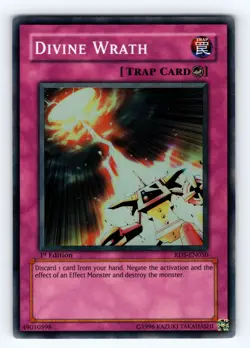Yugioh Divine Wrath RDS-EN050 1st Super Rare - NM 💎 - Image 1