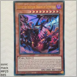 Veidos the Eruption Dragon of Extinction - MP25-EN175 - Ultra Rare 1st Yugioh - Image 1