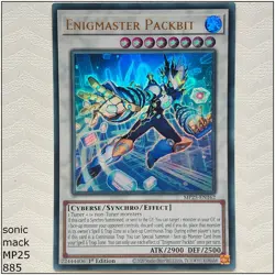 Enigmaster Packbit - MP25-EN162 - Ultra Rare 1st Edition Yugioh - Image 1