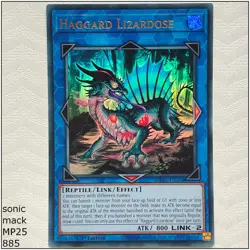 Haggard Lizardose - MP25-EN204 - Ultra Rare 1st Edition Yugioh - Image 1