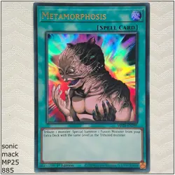 Metamorphosis - MP25-EN299 - Ultra Rare 1st Edition Yugioh - Image 1
