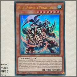 Pile Armed Dragon - MP25-EN289 - Ultra Rare 1st Edition Yugioh - Image 1