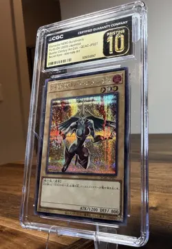 Elemental HERO Burstinatrix Yu-Gi-Oh! (QCAC-JP027) CGC PRESTINE 10 - Image 1