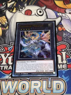 Yu Gi Oh ! Exosœur Mikailis GRCR-FR017 Ultra Rare en Francais Neuf 1st - Image 1