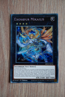 carte YU-GI-OH ! Konami - EXOSOEUR MIKAILIS - 1ere edition - MP23-FR256 - Image 1