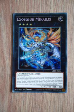 carte YU-GI-OH ! Konami - EXOSOEUR MIKAILIS - 1ere edition - MP23-FR256 - Image 3
