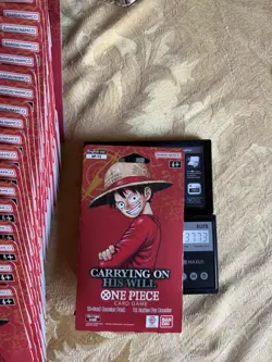 One Piece OP-13 CARRYING ON HIS WILL Sleeved Booster Pack - Heavy - 37.73g 🔥🔥 - Image 1