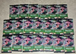One Piece TCG OP12 Booster Packs ENGLISH- Lot Of 20 Packs- Sealed HIT STILL LIVE - Image 1