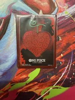 2025 One Piece Card Sleeves (Set of 10 Sleeves) Op-Op Devil Fruit Vol 3 NEW - Image 1