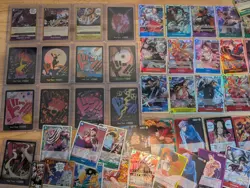 One Piece - Mixed Card Lot - Foil Dons, SRs, Leaders - Image 1