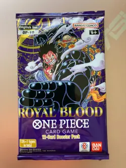 One Piece OP-10 Royal Blood Booster Pack ENGLISH New Factory Sealed - Image 1