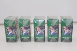 One Piece TCG Double Pack Set Vol.8 DP-08 OP12 Legacy of the Master Lot Of 5 - Image 2