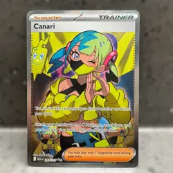 Pokemon TCG Mega Evolution Ascended Heroes Canari 257/217 Full Art Trainer Card - Image 1