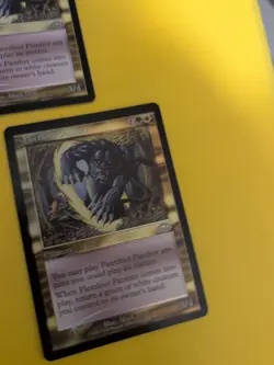 Fleetfoot Panther x2 Cat MTG 2 Card. Planeshift.OLD VINTAGE FOIL - Image 1