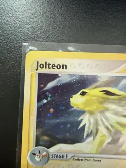 Pokemon TCG Jolteon Sandstorm Holographic Rare Card 6/100 NM Condition! - Image 3