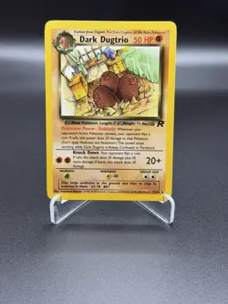 Pokemon TCG Dark Dugtrio 2 Card Set Non-Holo Team Rocket WOTC - Image 1