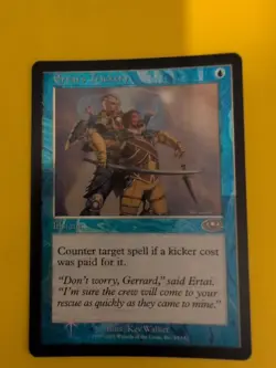 Ertai's Trickery. Instant MTG Card. Planeshift.OLD VINTAGE FOIL - Image 2