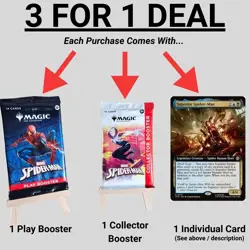 MTG Spider-Man Collector + Play Booster + Superior Spider-man #275NM Single Card - Image 1