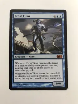 Frost Titan MTG Magic the Gathering Card LP Lightly Played M11 - Image 1