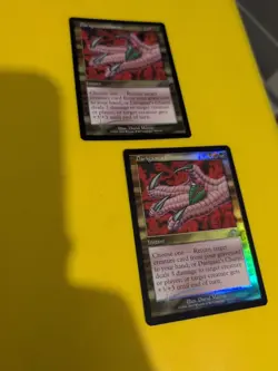 Darigaaz's Charm x2 instant MTG 2 Card. Planeshift.OLD VINTAGE FOIL - Image 1