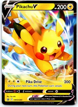 SWSH: Sword & Shield Promo Cards #SWSH285 Pikachu V - Image 1
