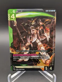 Gundam Deathscythe GD01-025 LR | ENGLISH | Gundam Card Game, Newtype Rising - Image 1