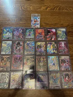 Dragon Ball Super Card Game Bandai Foil Lot 25 Cards All NM-M - Image 1