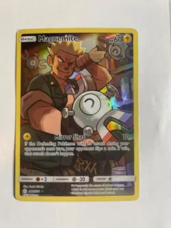 Magnemite - 242/236 - Pokemon Cosmic Eclipse Sun & Moon Secret Rare Card NM - Image 1