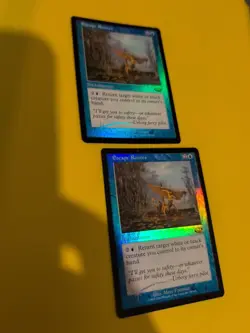 Escape Routes x2 Enchantment MTG 2 Card. Planeshift.OLD VINTAGE FOIL - Image 1