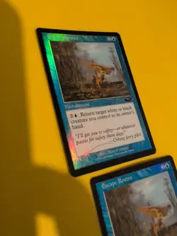 Escape Routes x2 Enchantment MTG 2 Card. Planeshift.OLD VINTAGE FOIL - Image 3