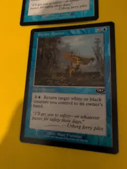 Escape Routes x2 Enchantment MTG 2 Card. Planeshift.OLD VINTAGE FOIL - Image 4