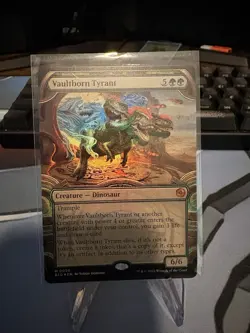 Vaultborn Tyrant (Showcase Foil) Outlaws of Thunder Junction: the Big Score Foil - Image 1