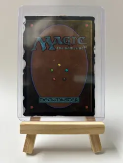 Magic MTG Altered Painted Mountain Land Squirrel Girl Anime Girl - Image 3