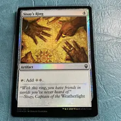 Sisay's Ring Commander Legends Foil 340 Common NM/LP MTG - Image 1