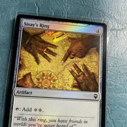 Sisay's Ring Commander Legends Foil 340 Common NM/LP MTG - Image 4
