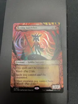 Hexing Squelcher (Showcase) Lorwyn Eclipsed Foil - Image 1