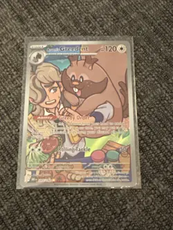 Pokemon TCG Arven's Greedent 205/182 Destined Rivals - Image 1