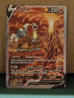DEAL TODAY ONLY! Pokemon - Entei V Crown Zenith Galarian Gallery GG36/GG70 - NM - Image 1