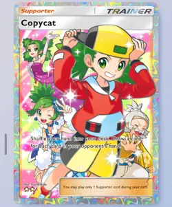 [FAST] Pokemon TCG POCKET - Copycat Full Art 2⭐, Mega-Rising, English - Image 1