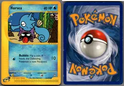 2002 Pokemon, Aquapolis, #84/147 Horsea, Common (c) - Image 1