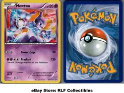 2013 Pokemon, Legendary Treasures, #53/113 Mewtwo, Holo Rare (b) - Image 1