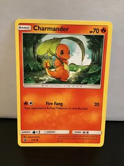 Charmander 1/70 Pokemon Dragon Majesty Common - Image 1