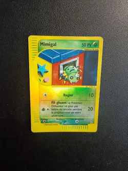 Carte Pokemon Mimigal 62/147 Reverse Wizards Aquapolis FR - Image 1