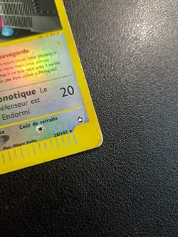 Carte Pokemon Porygon 2 28/147 Rare Reverse Aquapolis Wizards FR - Image 2