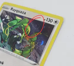 🌀 Rayquaza SWSH029 Cosmos Holo Pokemon Promo Swirl NM/M Unplayed Pack Fresh - Image 3