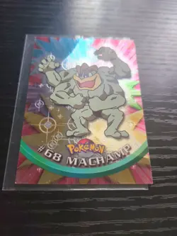 1999 Topps Pokemon #68 Machamp Holo MP - Image 1