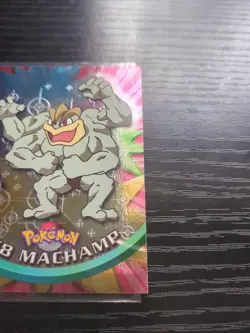 1999 Topps Pokemon #68 Machamp Holo MP - Image 2