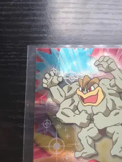 1999 Topps Pokemon #68 Machamp Holo MP - Image 3