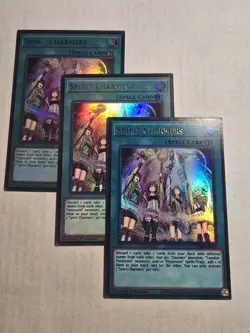 3x Spirit Charmers 1st Edition Ultra Rare CH02-EN029 Yu-Gi-Oh! - Image 1
