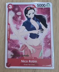 Nico Robin ST01-008 Super Pre-Release Starter Deck 1: Straw Hat Crew Regular - Image 1